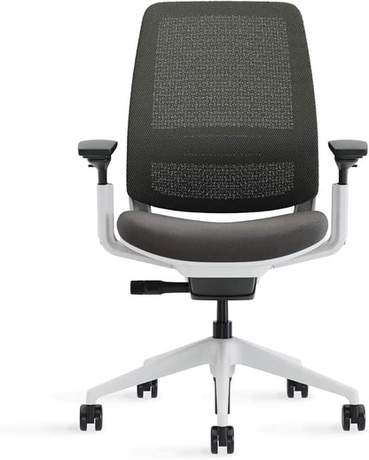 Steelcase Series 2 Office Chair, Seagull Frame, Cogent Connect Peacock, Hard Floor Casters
