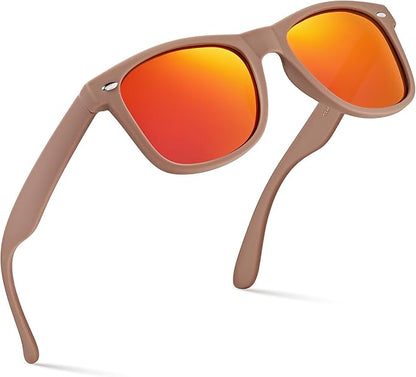 Retro Rewind Polarized Sunglasses for Men and Women - UV Protection Classic Sun Glasses