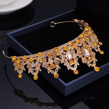 Kamirola - Queen Crown and Tiaras Princess Crown for Women and Girls Crystal Headbands for Bridal, Princess for Wedding and Party（01）