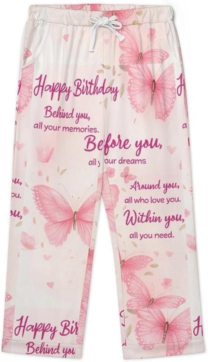 Lemons Leaves Ceramic Style Womens Pajama Set Long Sleeve Pajamas Top And Pants Soft Loungewear Pjs Sets