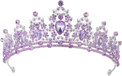 tiaras and crowns for women queen crowns for Women and Girls Crystal Princess Tiaras Rhinestone Tiaras For Wedding Bridal Birthday Prom Pageant Party