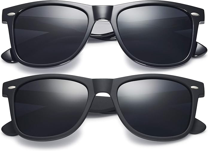 Retro Rewind Polarized Sunglasses for Men and Women - UV Protection Classic Sun Glasses