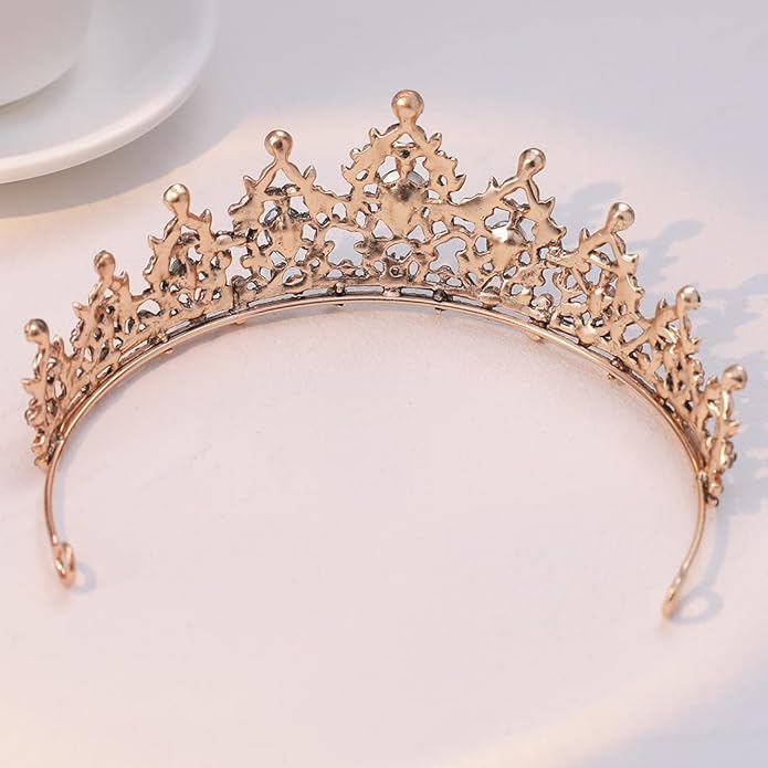 Kamirola - Queen Crown and Tiaras Princess Crown for Women and Girls Crystal Headbands for Bridal, Princess for Wedding and Party（01）