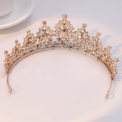 Kamirola - Queen Crown and Tiaras Princess Crown for Women and Girls Crystal Headbands for Bridal, Princess for Wedding and Party（01）