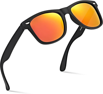 Retro Rewind Polarized Sunglasses for Men and Women - UV Protection Classic Sun Glasses