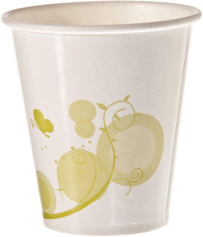 Medline Disposable Cold Paper Drinking Cup, Jazz Print, 5 oz (Pack of 3000)
