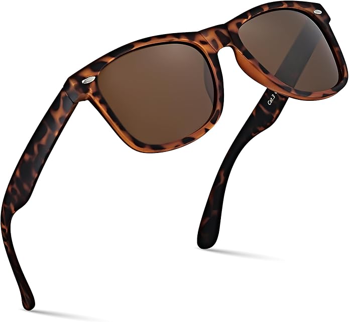 Retro Rewind Polarized Sunglasses for Men and Women - UV Protection Classic Sun Glasses
