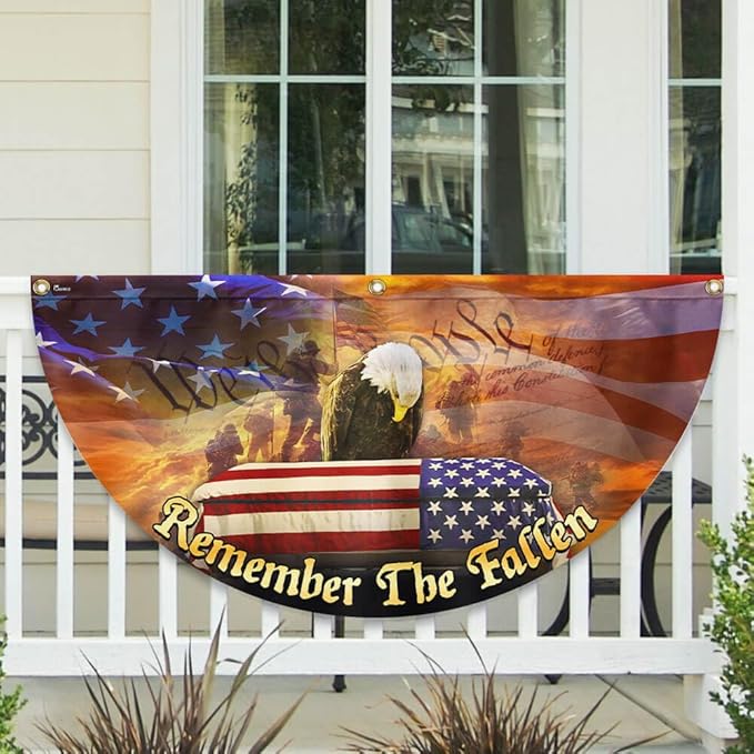 FLAGWIX American Army Veteran Flag - USA Premium Polyester Remember the Fallen Garden Flag 12x18-4th of July Memorial Day Veterans Day Decorations For Home Garden, Decorative Indoor Outdoor Flag