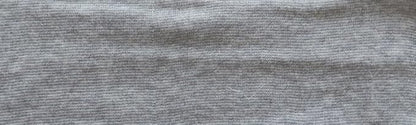 Kenz Laurenz Soft and Stretchy Elastic Cotton Headbands, Pack of 12, Light Grey