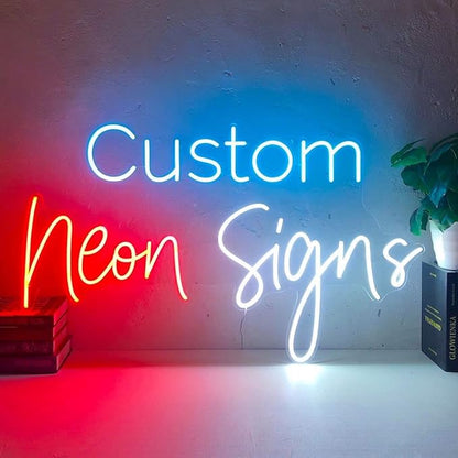 Custom LED Neon Sign, Battery Operated, Plug In or Hardwired