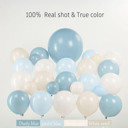 Last Toast on the Coast Bachelorette Decorations Blue bridal shower sand Balloon Garland Kit with Backdrop Huge 40 inch BRIDE letter Diamond Ring balloons for Hen Party Wedding Engagement supplies