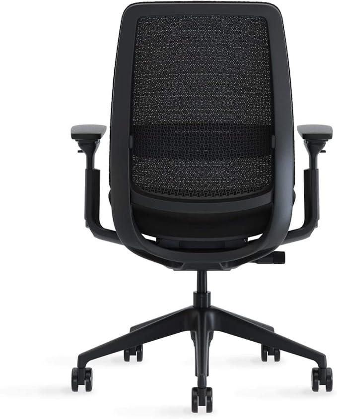 Steelcase Series 2 Office Chair, Graphite Frame, Cogent Connect Nickel