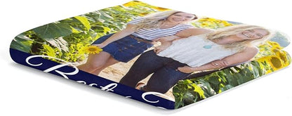 Personalized Gifts for Best Friend Custom Blankets with Photos and Text Multiple Colors Sizes Soft Flannel Gifts for Women Birthday Gifts for Best Friend