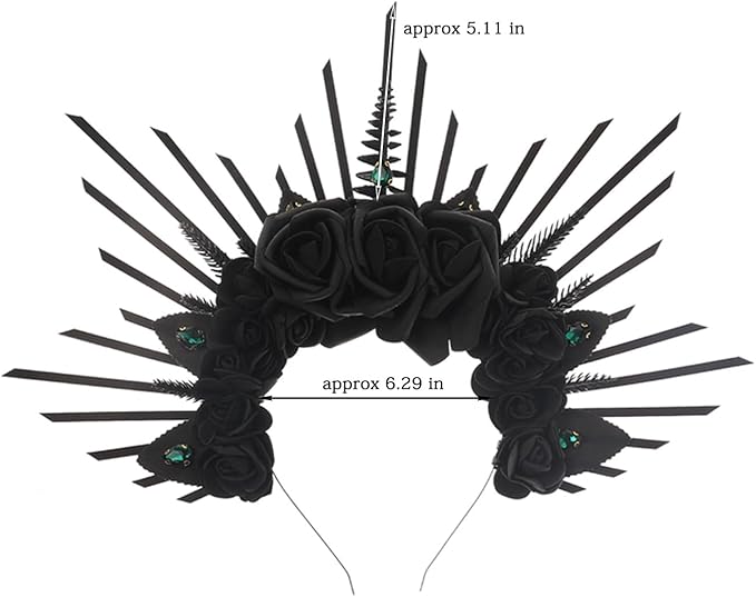Bubbmi Women Halo Goddess Headband Costume Masquerade Headwear