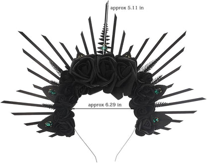 Bubbmi Women Halo Goddess Headband Costume Masquerade Headwear