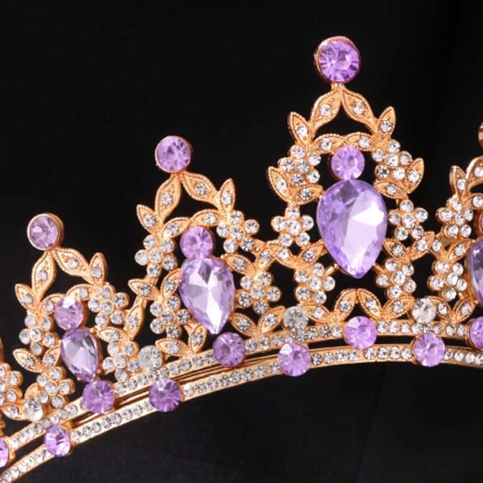 Kamirola - Queen Crown and Tiaras Princess Crown for Women and Girls Crystal Headbands for Bridal, Princess for Wedding and Party（01）