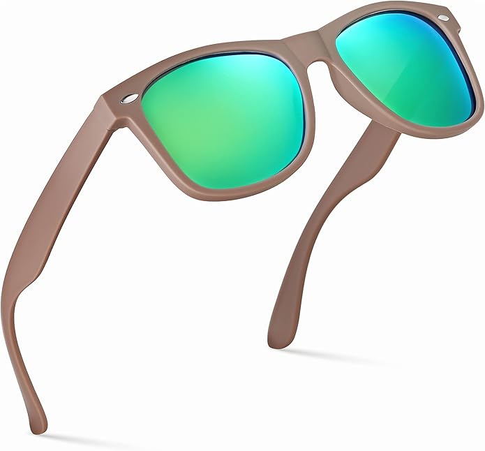 Retro Rewind Polarized Sunglasses for Men and Women - UV Protection Classic Sun Glasses