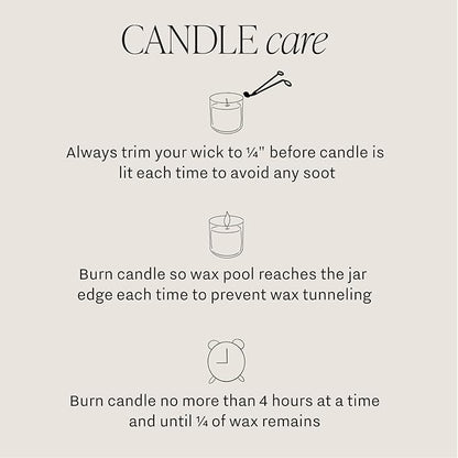 Sweet Water Decor Pink Grapefruit Scented Soy Candles – Grapefruit, Orange, Strawberry, Rose, Musk, Cedarwood – Uplifting Aroma – 50 Hour Burn – 12oz Tinted Glass Jar for Home Decor and Bedroom Decor