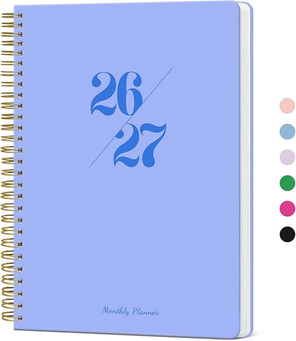 Monthly Planner 2026-2027, 2 Year Months Calendar Planner 2026-2027, Runs from January 2026 - Decembe 2027, 7" x 10", 24 Months, Perfect for School Office Home Planning - Lavender