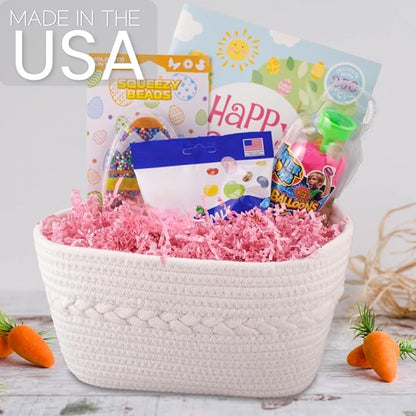 MagicWater Crinkle Cut Paper for Gift Baskets - 2LB - Light Pink - Perfect for Shredded Paper Filler, Basket Filler, Gift Boxes, Bridesmaid Gifts, Christmas Stuffers & More – Ideal for All Occasions