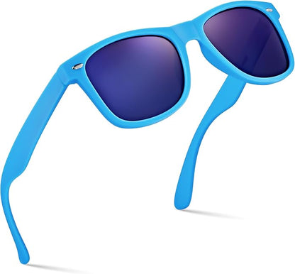 Retro Rewind Polarized Sunglasses for Men and Women - UV Protection Classic Sun Glasses