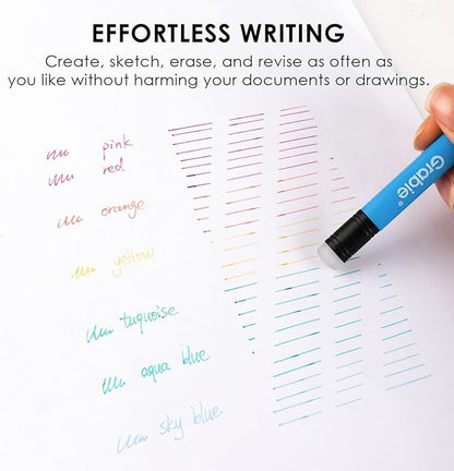 Grabie Erasable Gel Pens, Medium Point 0.7 mm Erasable Pens, Make Mistakes Disappear for Drawing Writing Planner, Pack of 9 Assorted Colors(Rustic Reverie)