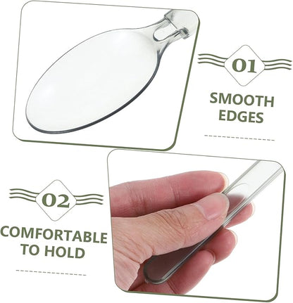 100pcs Disposable Party Spoons Individually Wrapped Plastic Dessert Ice Cream Cake Spoons for Home Restaurant Events Portable Lightweight and Safe