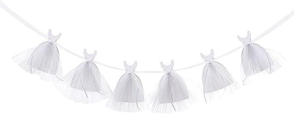 Bridal Shower Decoration Wedding Banners - Core Decorations for The Bride and Groom, Engagement Party Table Decorations, Wedding Dress Selection, Bridal Shower Decorations.Bride to Be Chair Banner