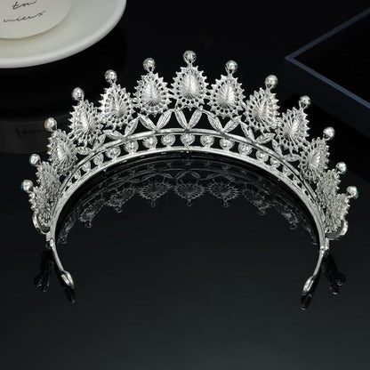 Kamirola Tiaras Princess Crown for Women and Girls Crystal Headbands for Bridal, Princess for Wedding and Party(TR21)