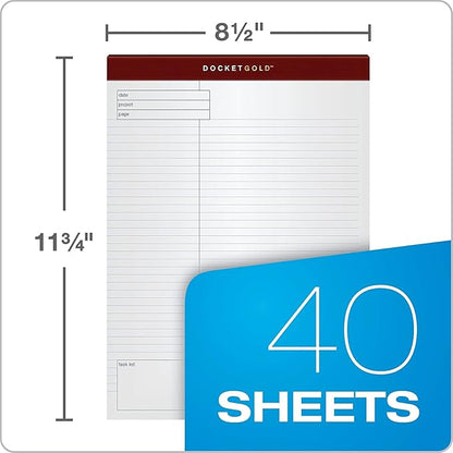 Tops Project Planning Pads 40 Sheets per Pad, 4 Pads per Pack