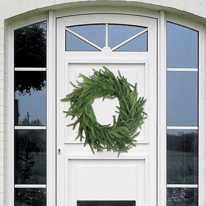 2PSC Christmas Norfolk Pine Garland, 6 FT Real Touch Garlands Ornament, Realistic Artificial Greenery Garlands for Mantle, Table, Fireplace, Indoor, Outdoor Winter Xmas Decoration, Holiday Decor