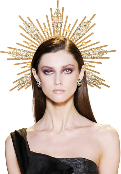 Bubbmi Women Halo Goddess Headband Costume Masquerade Headwear