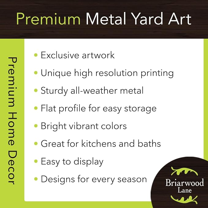 Briarwood Lane Painted Easter Eggs Metal Art
