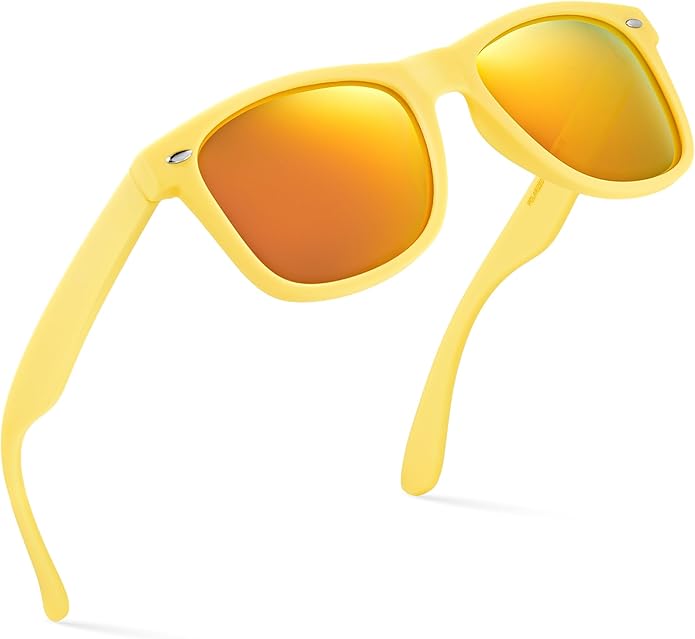 Retro Rewind Polarized Sunglasses for Men and Women - UV Protection Classic Sun Glasses