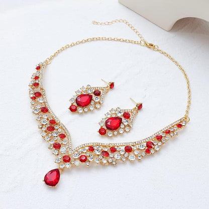 Kamirola Tiaras and Crowns for Women,Tiaras Earrings Necklace, Crystal Bridal Jewelry Set, Costume Party Halloween Prom Pageant Jewelry for Women TR80