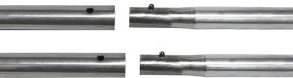 USA-Made Snow Roof Rake with Shingle Saver Rollers (20 Foot)
