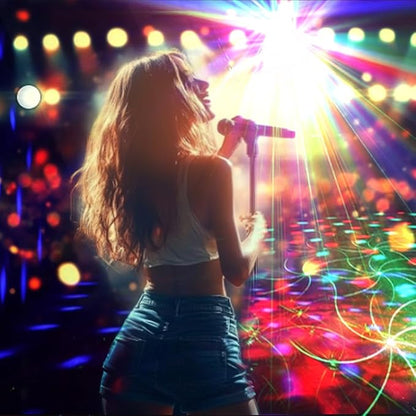 Party Lights Disco Ball Light Dj Disco Night Lights Stage Starry Sky Lights Party Decoration with Remote Control for Party Birthday Room Decoration Wedding Holiday