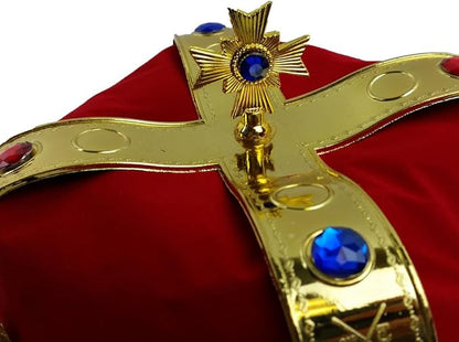 Tigerdoe Kings Crown and Scepter - King Costume Accessories - Royal Costumes - Dress Up
