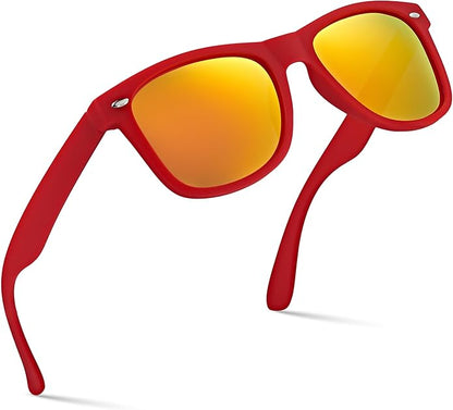 Retro Rewind Polarized Sunglasses for Men and Women - UV Protection Classic Sun Glasses