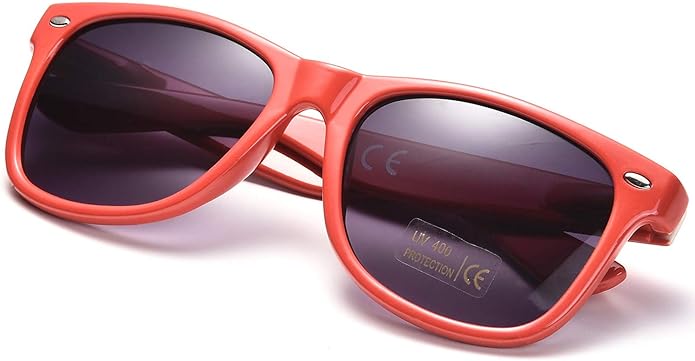 Eyegla 8/12/18 Pack Neon Sunglasses Bulk Colorful Multipack Party Sunglasses Retro Glasses Party Favor for Adult Men Women
