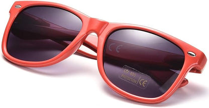 Eyegla 8/12/18 Pack Neon Sunglasses Bulk Colorful Multipack Party Sunglasses Retro Glasses Party Favor for Adult Men Women