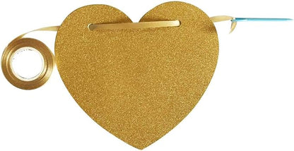 Gold 16 Year Loved Banner, Gold Glitter Happy 16th Birthday Party Decorations, Supplies