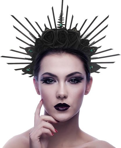 Bubbmi Women Halo Goddess Headband Costume Masquerade Headwear