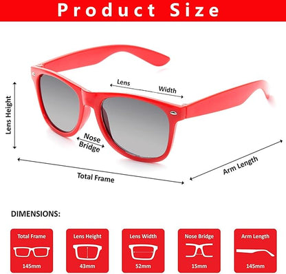 Fsmiling Neon Sunglasses Bulk Adult Party Sunglasses 80s Glasses Shades for Men Women Party Favors-30Pack,UV Protection