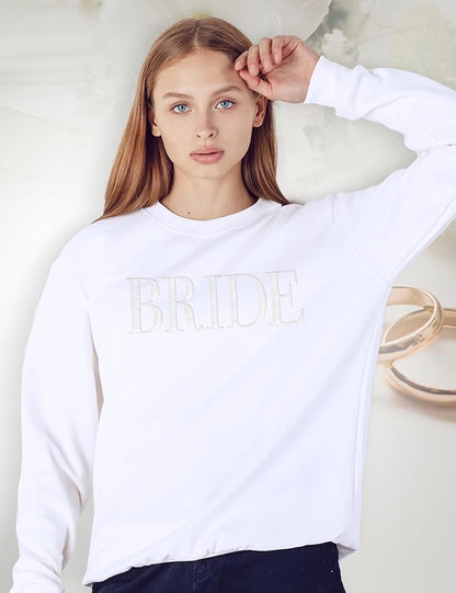 Bride Sweatshirt - Engagement Gift - Bride Sweatshirts For Women - Bride Crewneck Sweatshirt - Wedding Gift