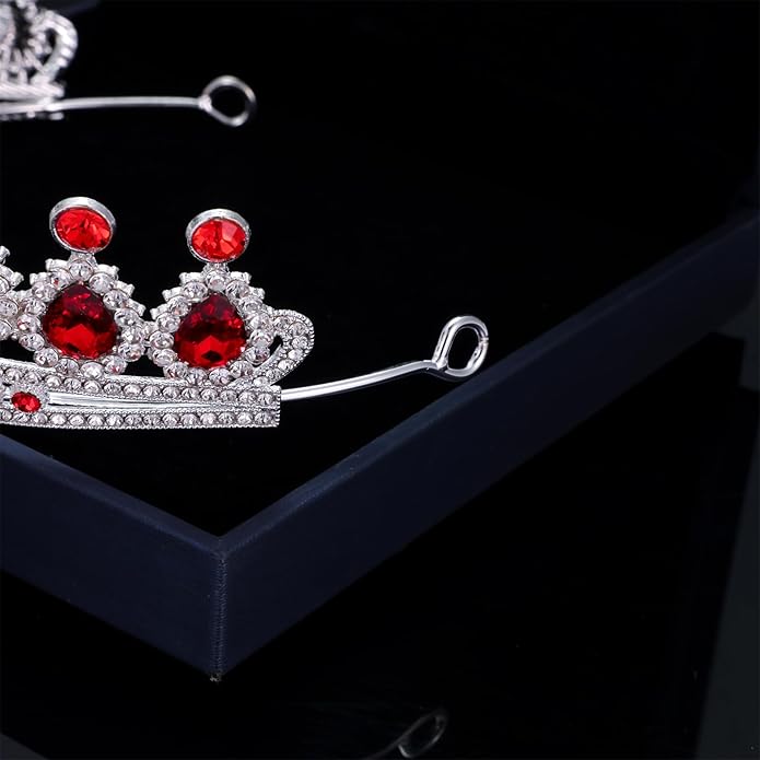 Kamirola Tiaras Princess Crown for Women and Girls Crystal Headbands for Bridal, Princess for Wedding and Party(TR21)