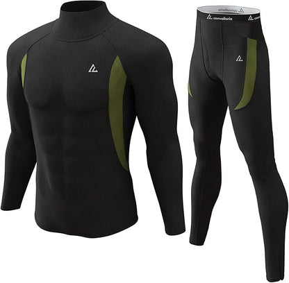 CL convallaria Thermal Underwear Long Johns Set Mens Winter Gift Hunting Gear Sport Base Layer Bottom Top