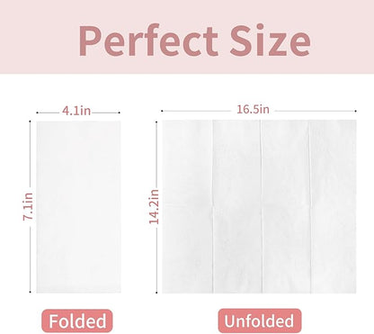 Disposable Napkins, 900 Count 2-Ply White Napkins Bulk, Paper Dinner Napkins for Wedding Party Bathroom and Everyday Use (16.5" X 14.2")