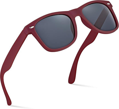 Retro Rewind Polarized Sunglasses for Men and Women - UV Protection Classic Sun Glasses