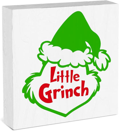 Funny Christmas Decor Christmas Decorations for Home Novelty Christmas Signs Christmas Holiday Decor Christmas Vacation Decorations Xmas Vacation Sign Merry Xmas Decorations 5 x 5 Inches